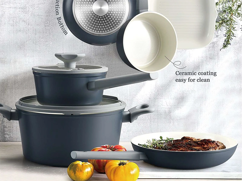 What are the advantages of aluminum non-stick pans？