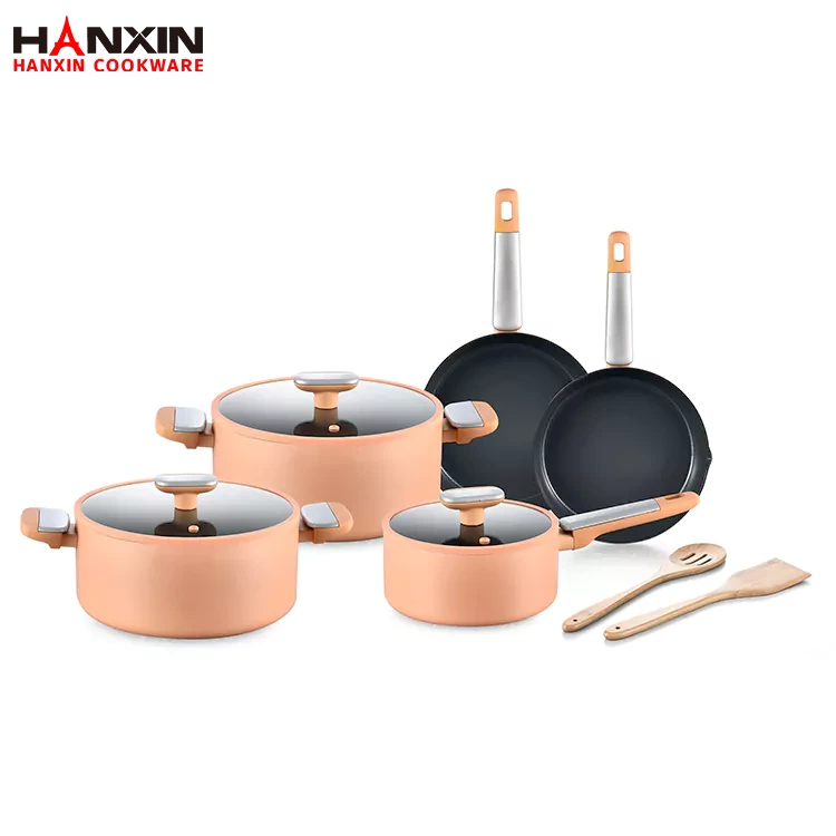 Aluminum Ceramic Cookware Set with Non Stick Coating Aluminum Ceramic Cookware Set with Non Stick Coating
