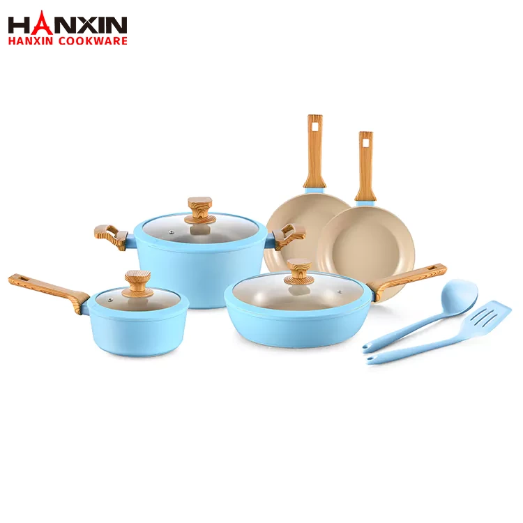 Aluminum Forged Ceramic Kitchenware Set