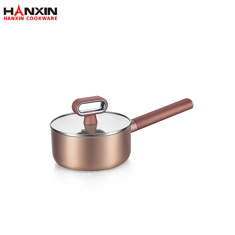 Luxury-Style Golden Color Ceramic Cookware Set